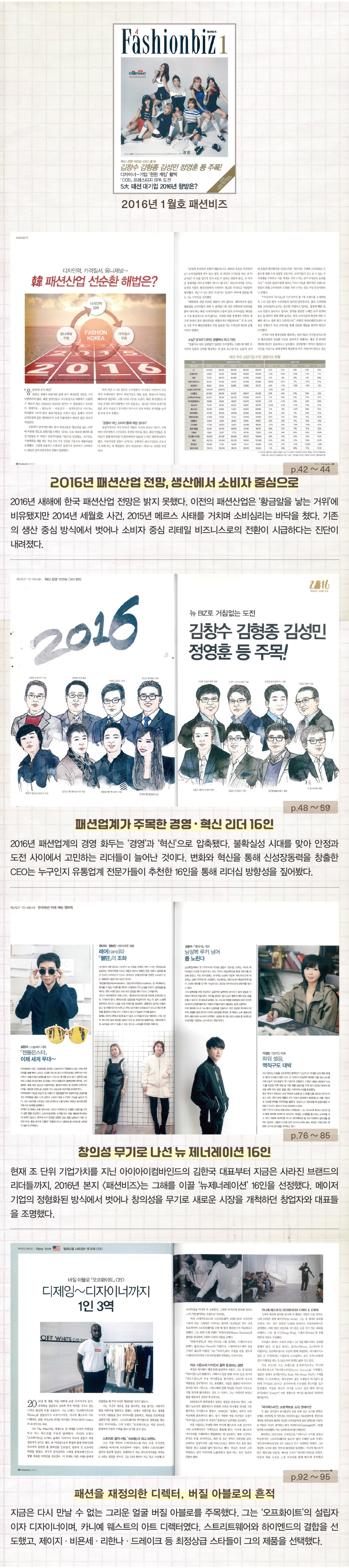 [패션비즈 아카이브] 그때 그 시절은? 2016/2006/1996년 1월호 361-Image